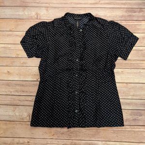 Banana Republic Short Sleeve Top Navy Small